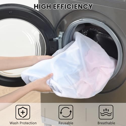 12×16 Inch Mesh Laundry Bag 2 Pack Small Lingerie Bags with 12 x 16 inch