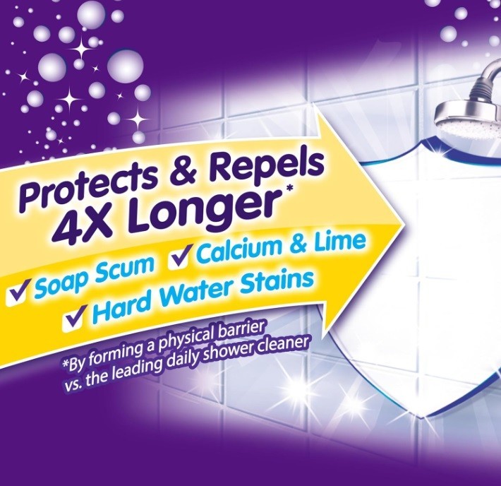 OxiClean Shower Guard 30oz – Easy Spray Cleaner for All Bathroom Surfaces