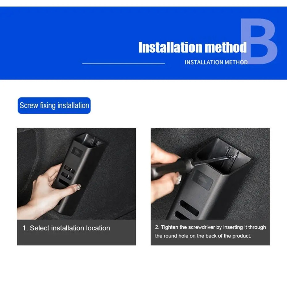 1 pc Universal Car Umbrella Holder Waterproof Storage Box for SUV Sedan Truck