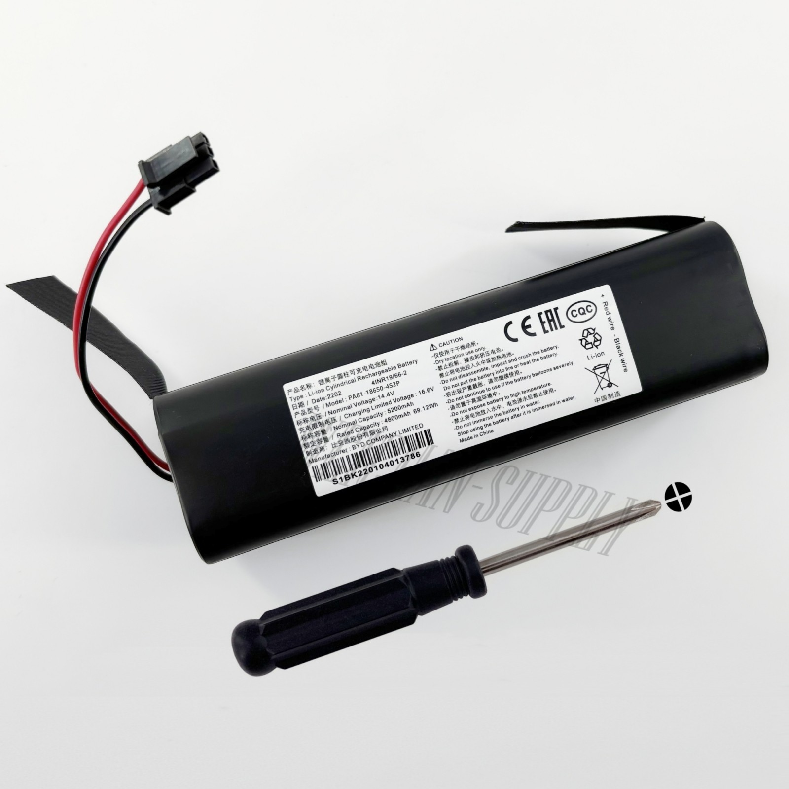 Genuine Battery for Eufy RoboVac X8 Pro/X8 Hybrid /X8 Hybrid White T226X PA61