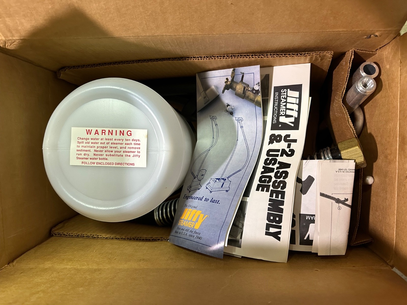 Jiffy J2 Steamer Original 1300W – NOS – NIB
