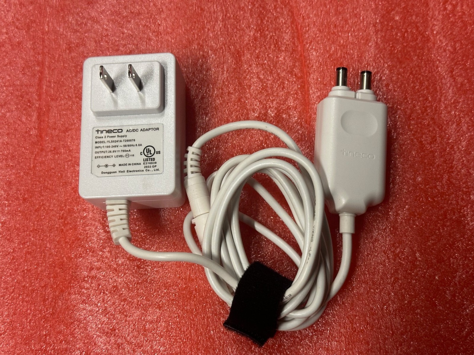 Tineco Hero A11 S11 S12 26V – 700mA Cordless Vacuum Cleaner AC Adapter Charger