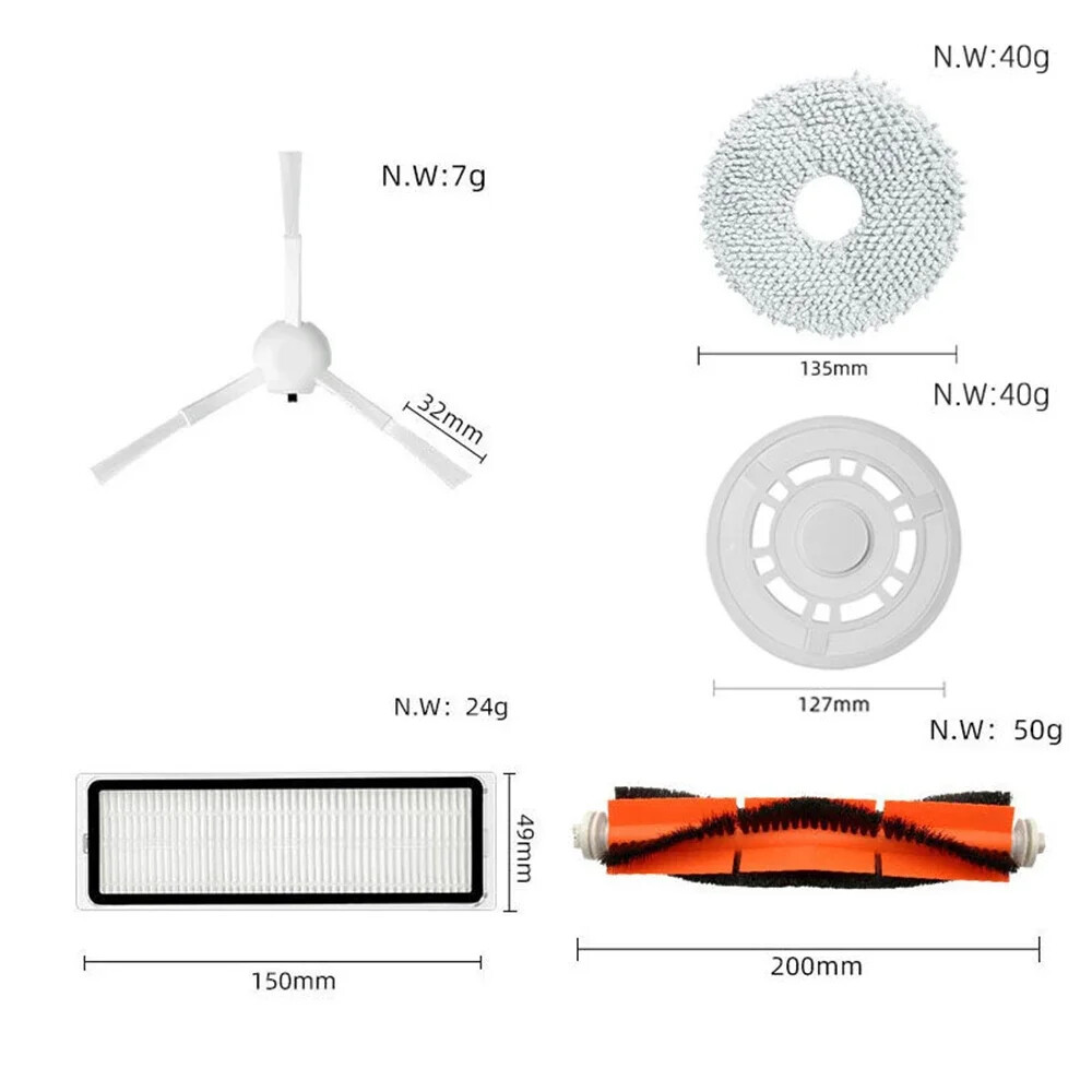 Hepa Filter Mop For Xiaomi Mijia Omni B101CN/ 1S/B106 Dreame L10S Ultra/L10S Pro
