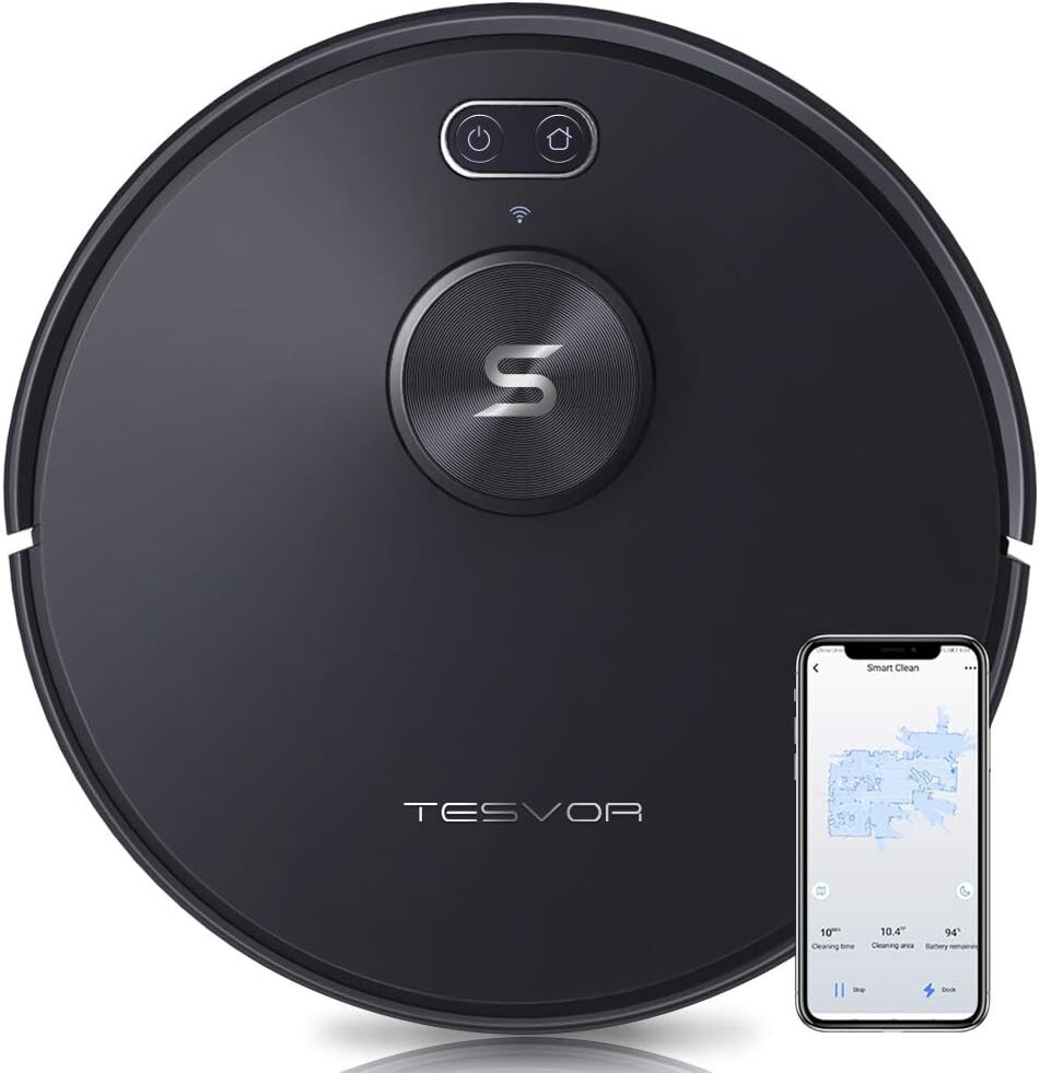 NEW Tesvor S6 Robot Vacuum Queen Series compatible with Google Home/Amazon Alexa