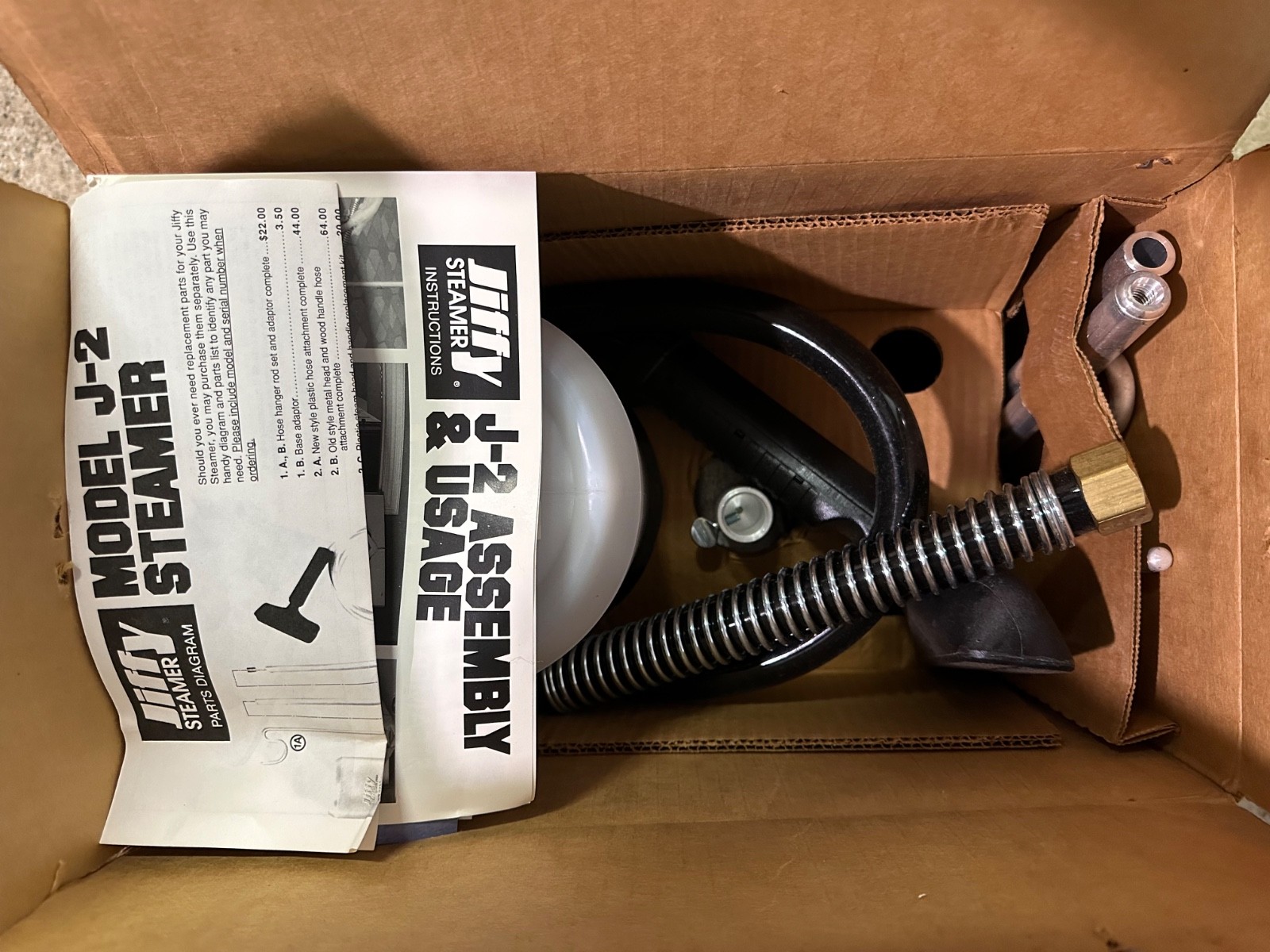 Jiffy J2 Steamer Original 1300W – NOS – NIB