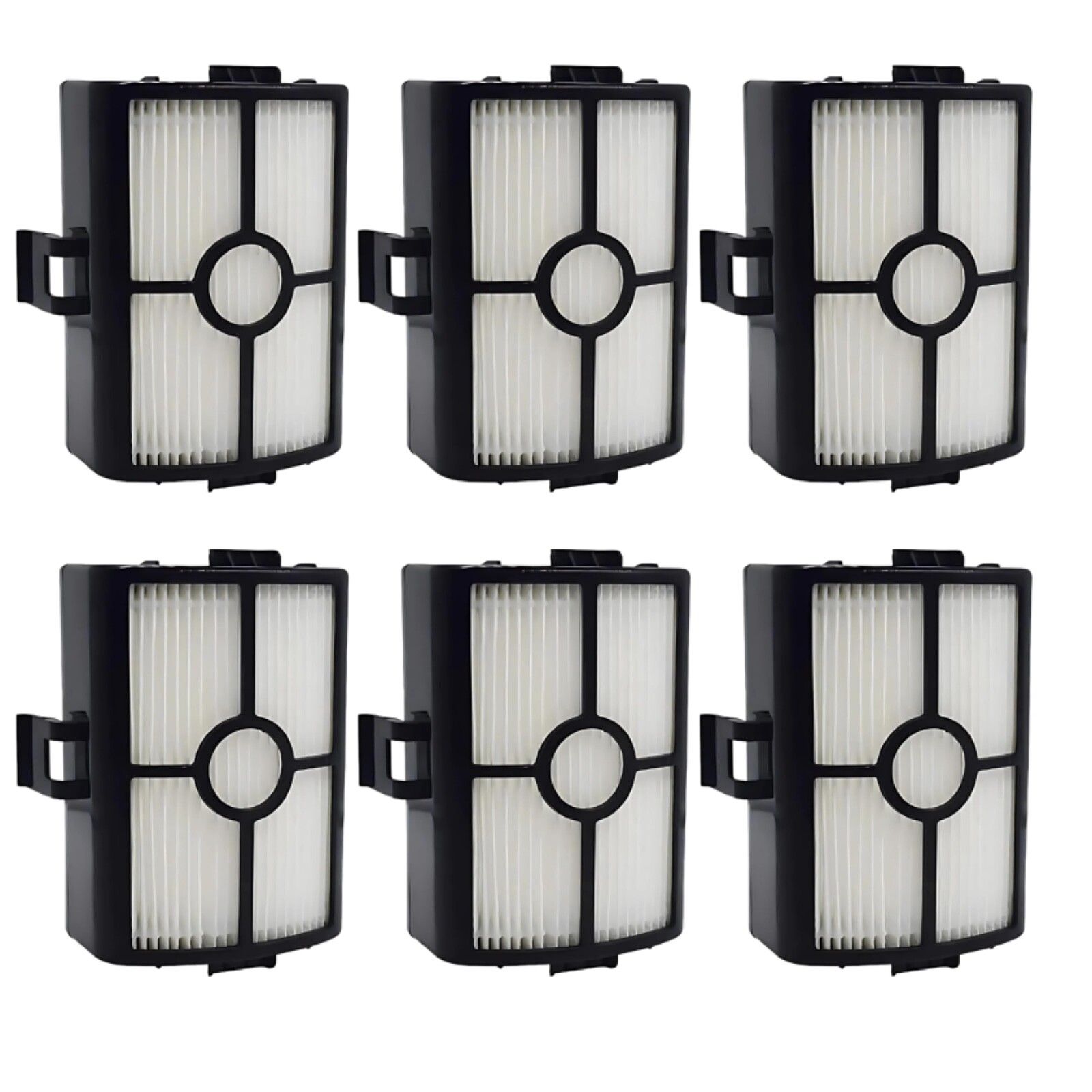 Nispira HZ500 Replacement HEPA Filter For Shark HZ500UK Vacuum Cleaner, 6 Pack