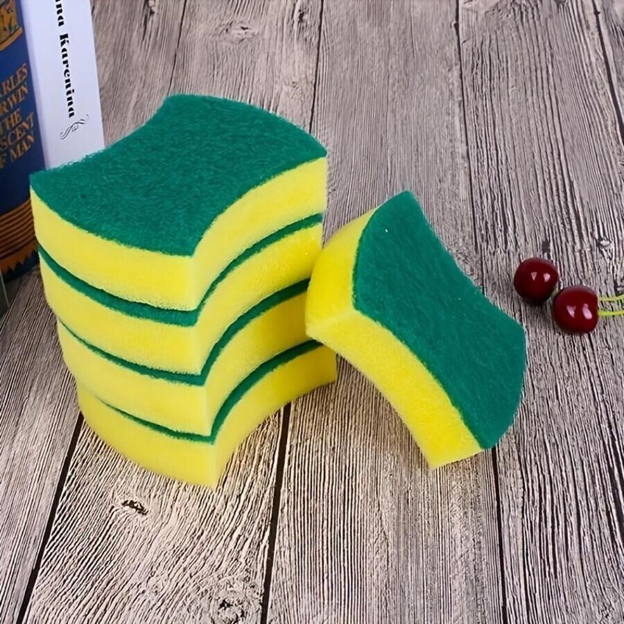 12pcs Cleaning Sponges Dish Scrubber Soft Heavy Duty Kitchen Sponges