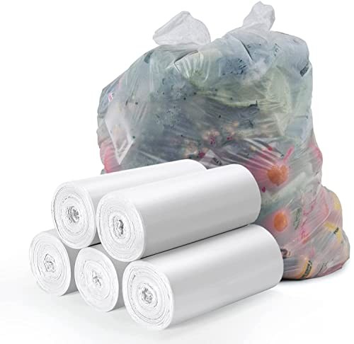 Small Compostable Trash Bags 1.2 Gallon 120 Count
