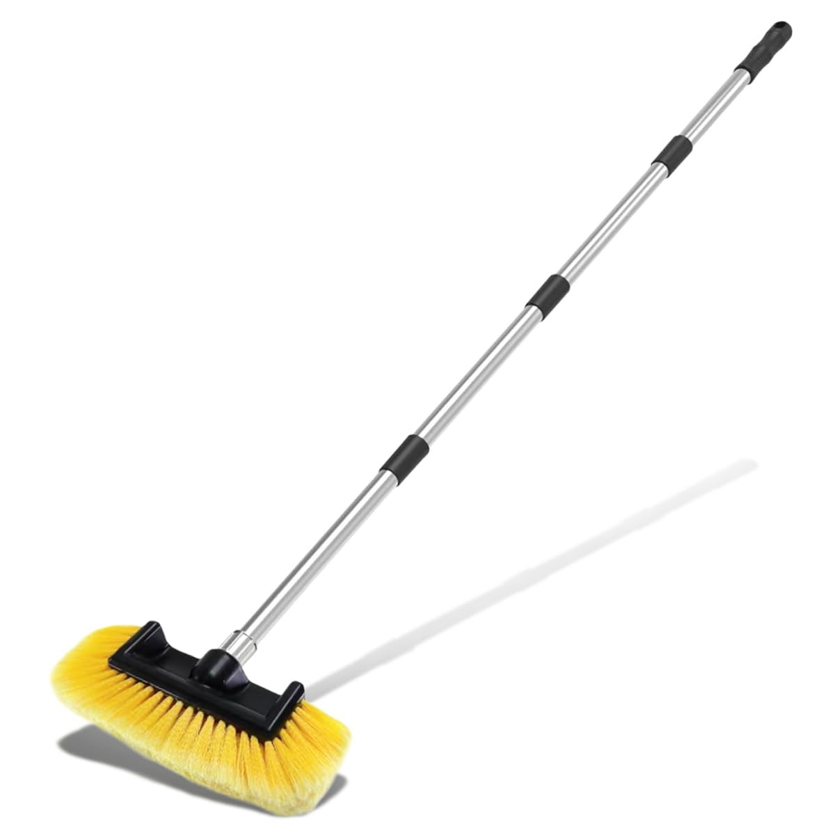 59″ Car Wash Brush with Long Handle, No Scratch Soft Bristle Cleaning Brush, …
