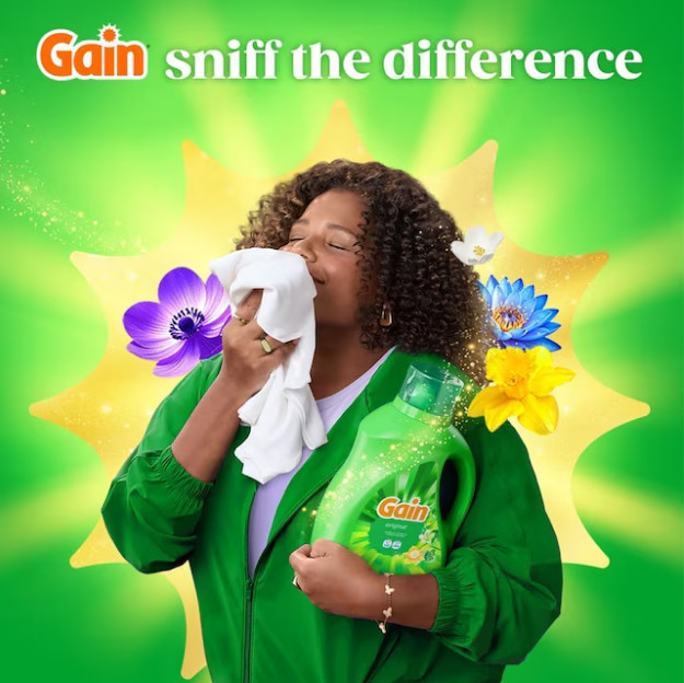 (2 Pack) Gain Original Original HE Laundry Detergent 100 Loads 132 -fl oz