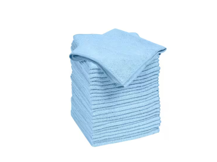 14 In. X 14 In. Microfiber Cloth Towels (24-Pack)