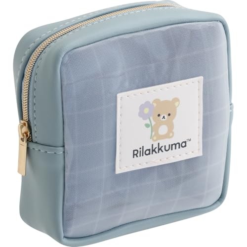 San-X Rilakkuma Mesh Mini Pouch CA73101 H115 x W190 x D20mm NEW