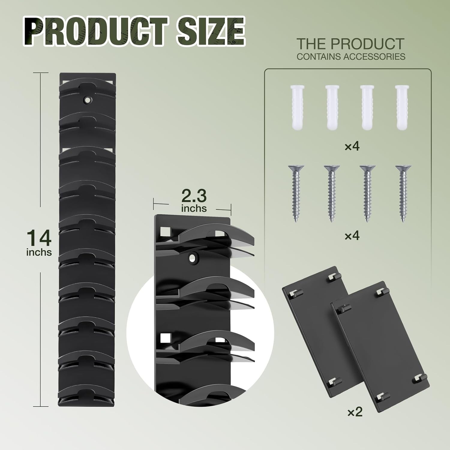 4x Hat Organiser Display Wall Mounted Hat Holder For Home Baseball Cap Rack