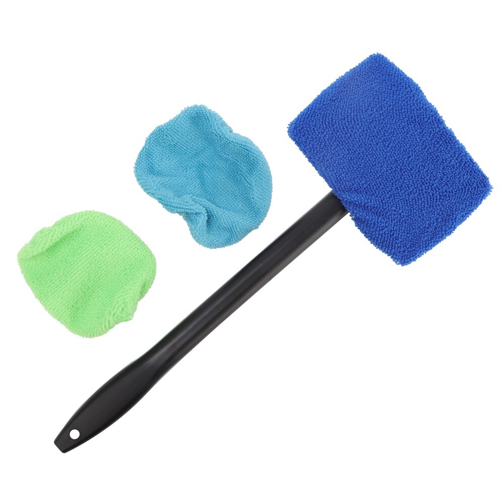 3 Pack Window Windshield Cleaning Tool Car Wiper Cleaner Glass Brush Easy to Use