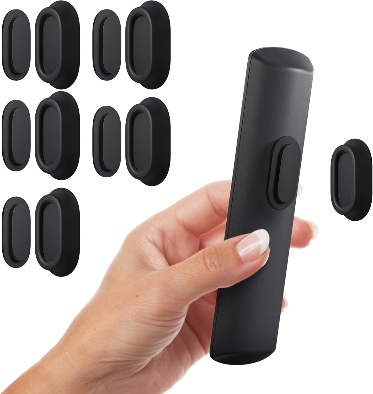6pcs Magnetic Remote Control Holder Upgraded Silicone Magnetic Wall Mount for TV