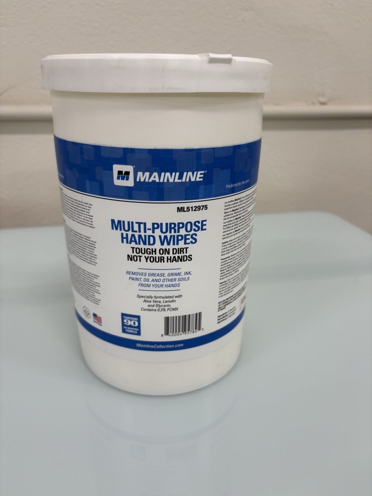 Hand Wipes Case Heavy Duty Removes Paint Grease Dirt Ink Oil 90wipe 6pk Wet Ones