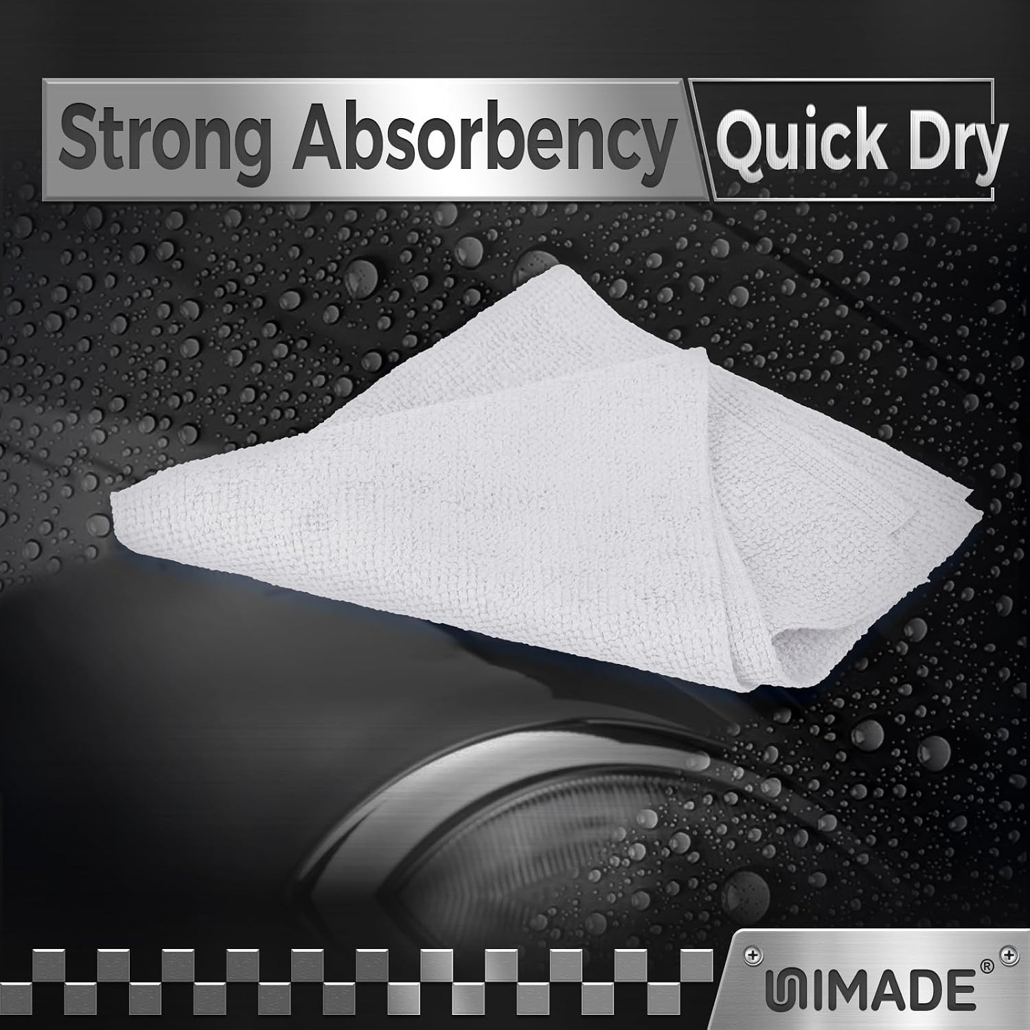 Shop Towels, 400 Pack Commercial Grade Work Rags Microfiber Towels | for Cars Cl