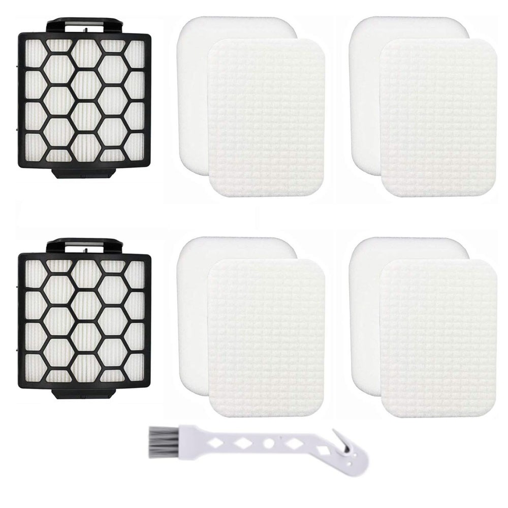 Filters for Shark ZU102,ZU60,ZU62,ZU62C,NV150,NV151,NV251,NV255 Upright Vacuum