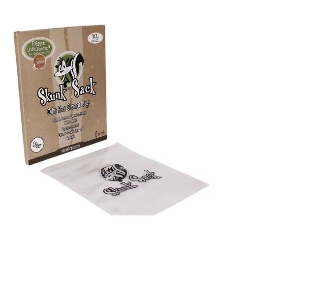 6pc – 8.5″x10″ Skunk Sack Storage Bag X-Large BLACK Air/Water Tight