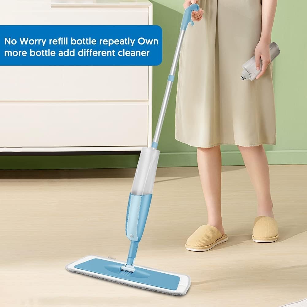 Refillable 410ML Bottle for Spray Mop – Perfect Fit, No Leaks for Floor Cleaning