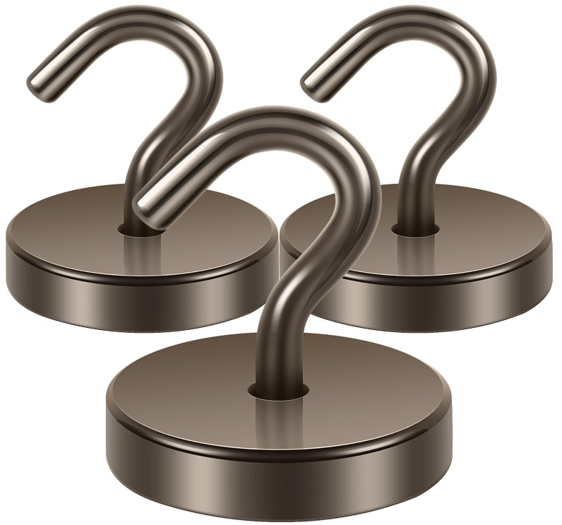 Extra Strong Magnetic Hooks 130 LBS 170 LBS Heavy Duty Gold Blue Purple Green