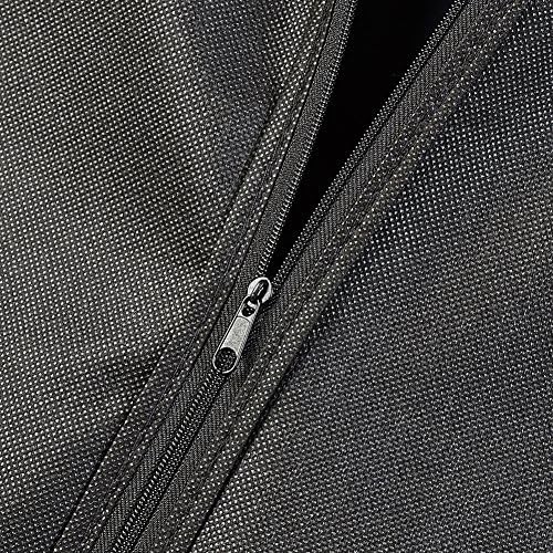 Pack of 3, 41 Inches Black Hanging Breathable Suit Garment Bags for Mens Clos…
