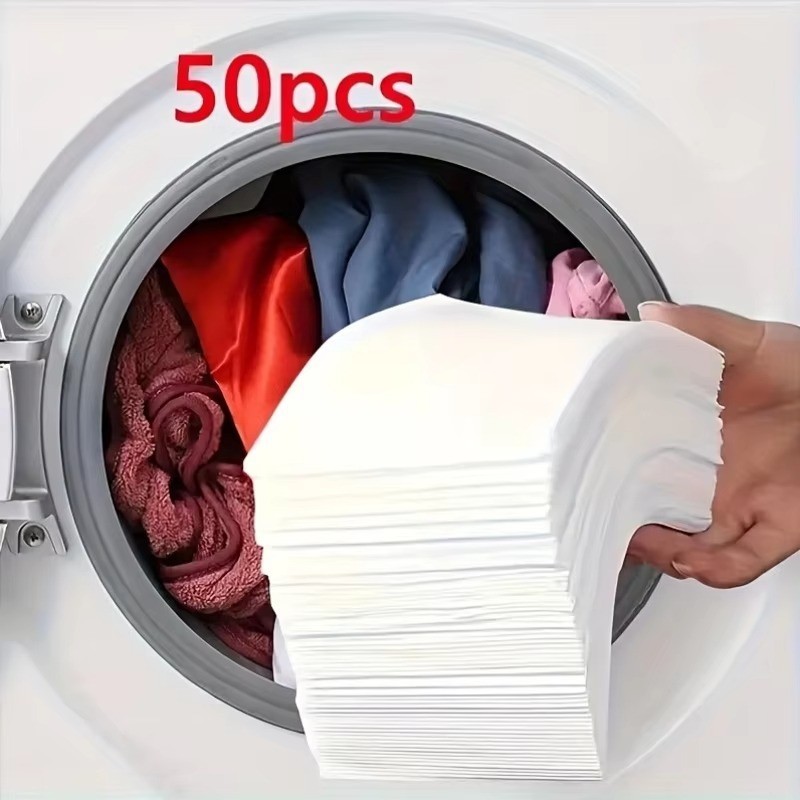 50 Color Dye-Resistant Cloth for Laundry, No Chemical Composition Mixed Laundry