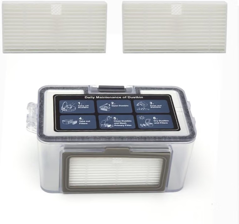 Dust Bin Box for MANVINS G20 & GTTVO BR150/BR151, ONSON BR150/BR151 & 1 Filters