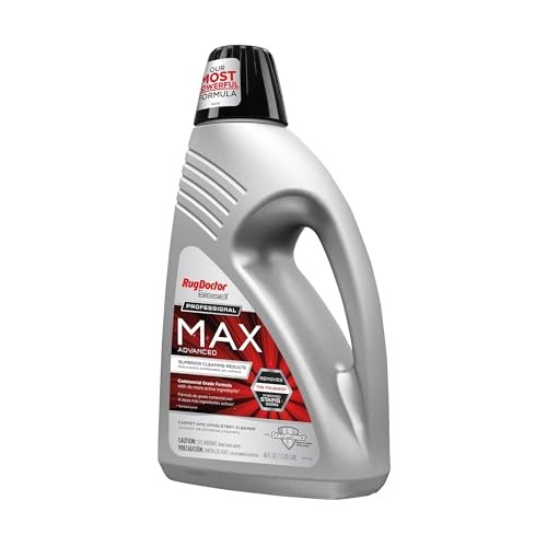 by BISSELL Max Advanced Deep Carpet Cleaner Solution 48oz 48 Fl Oz (Pack of 1)
