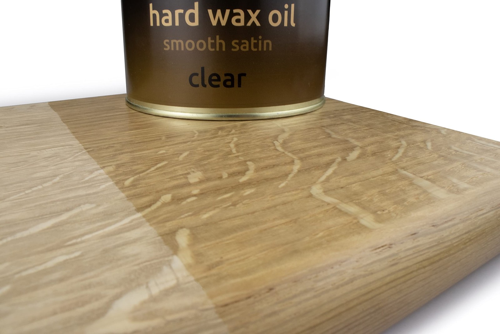 Hard Wax Oil for Wood Finish – 500ml – Natural, Quick Dry, Water & Heat