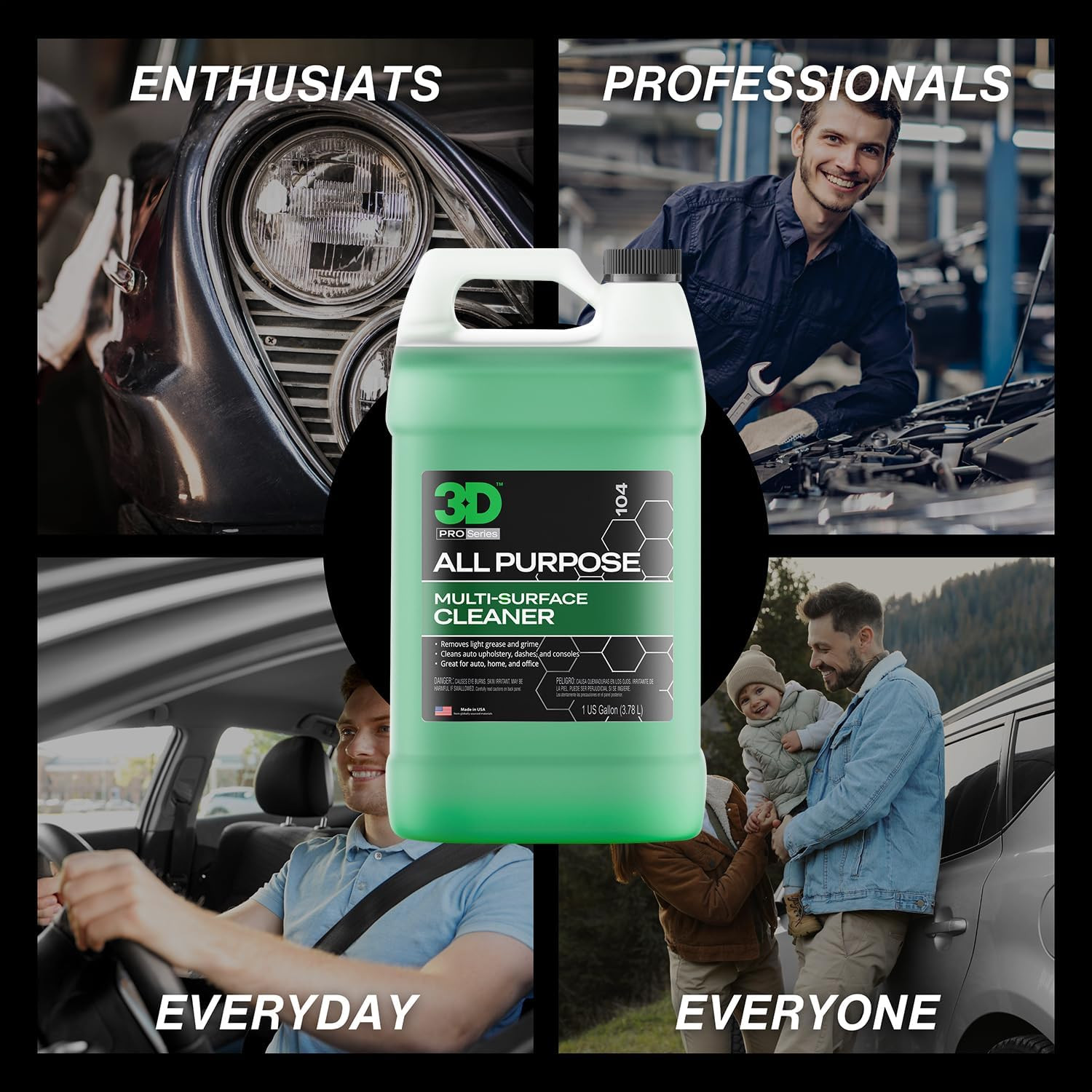All Purpose Cleaner – High-Performance Interior & Exterior Car Cleaner for Vinyl