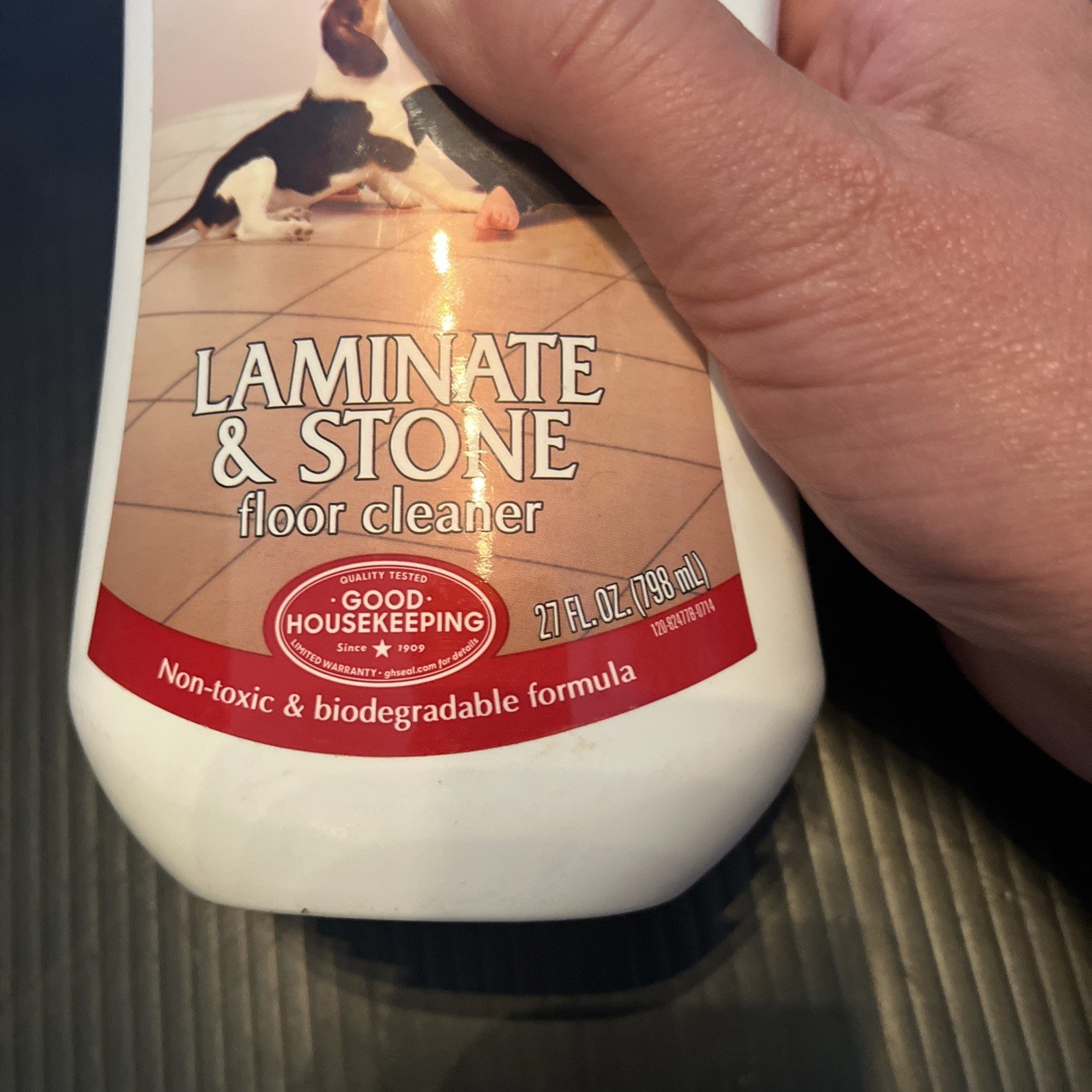 WEIMAN Laminate & Stone Floor Cleaner, Polish and Protect 27oz. NEW HTF