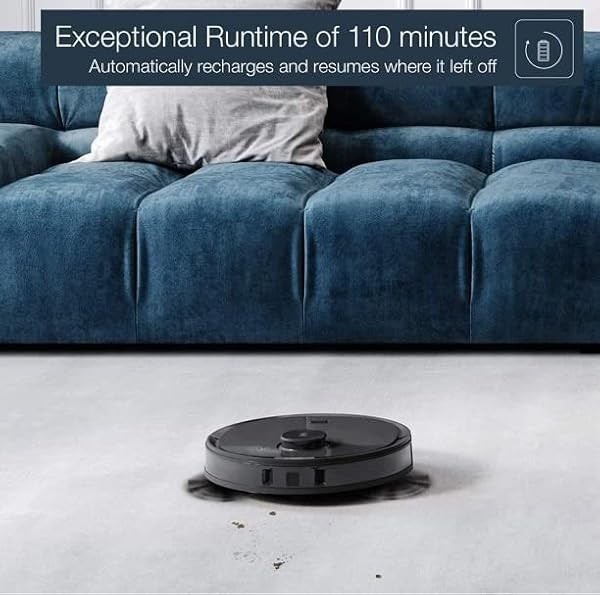 ECOVACS Deebot Robotics – N8+ Vacuum & Mop Robot With Advanced Laser Mapping