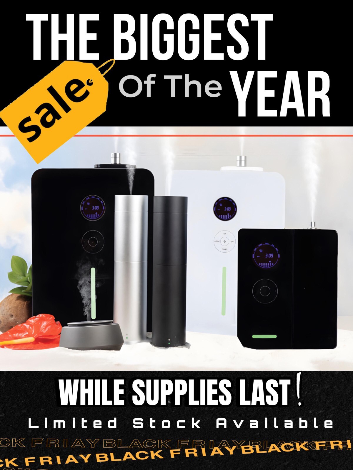 Aroma360 Mini360 SL Diffuser + 200mL TOP Scent /Silver or Black Hotel Collection