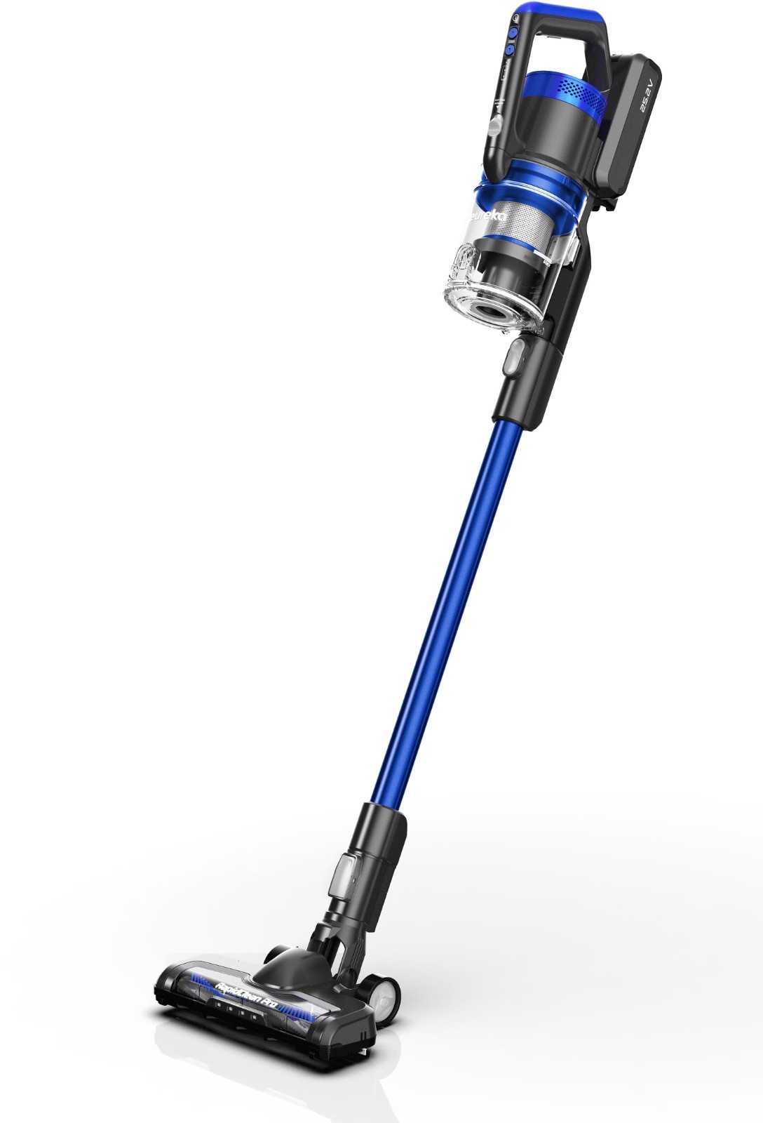 Cordless Stick Vacuum 5.3lb 40Min Runtime LED Headlights Lay Flat for Hard Floor
