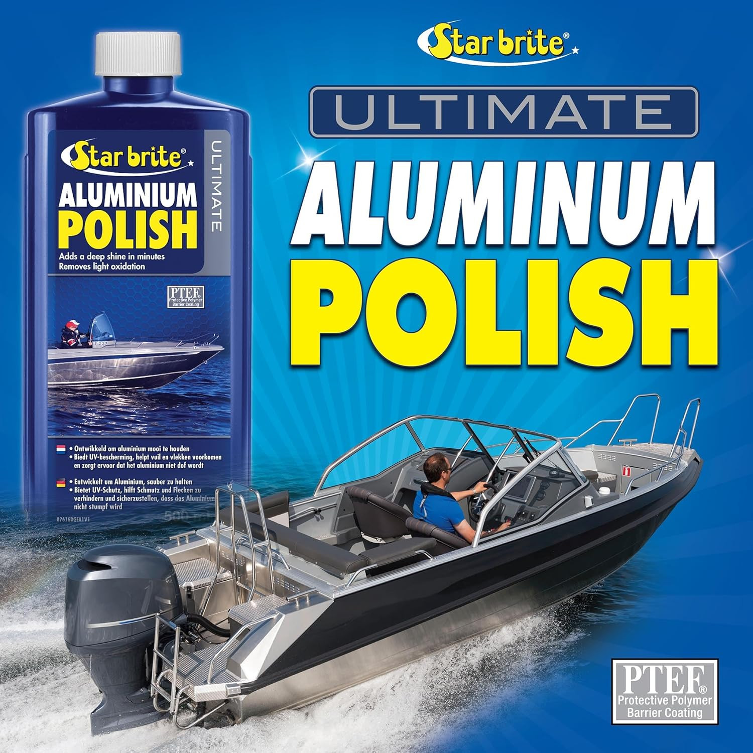 Ultimate Aluminum Polish – Adds a Deep Protective Shine, Removes Light Oxidation