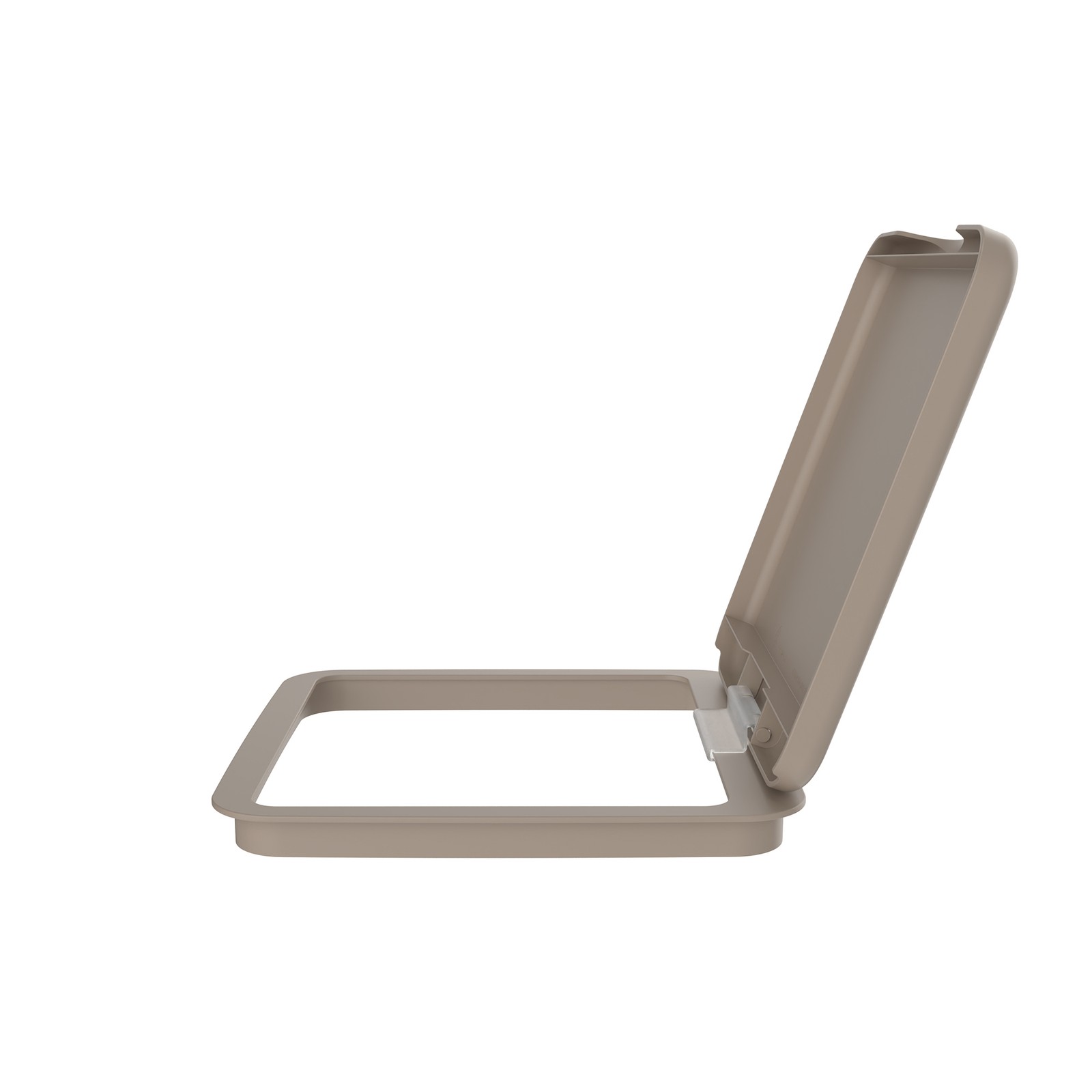Rev-A-Shelf 27 qt. Trash Can Replacement Lid, Champagne, RV-1024-LID-12-1-40