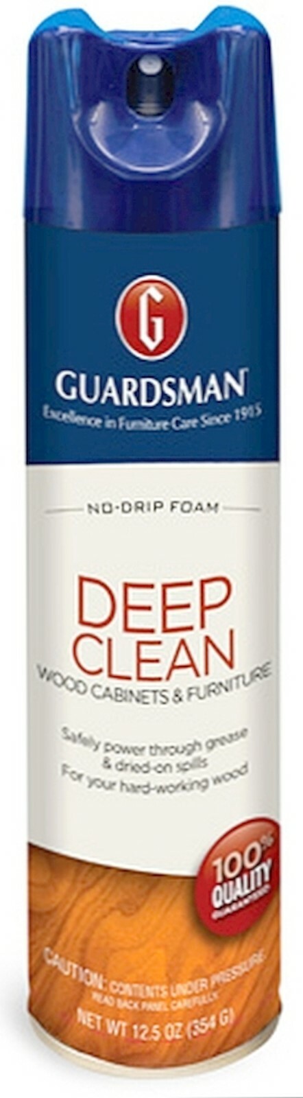 fOaMiNg DEEP CLEAN Spray FURNITURE WOOD CLEANER cabinets no wax GUARDSMAN 460500