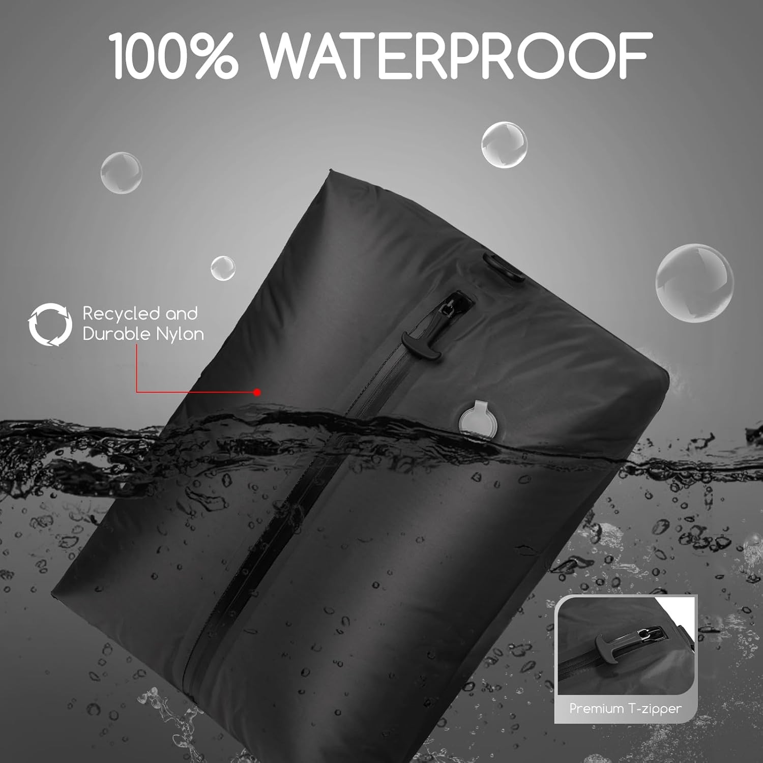 2× 17L Jumbo Vacuum Storage Bags Travel Space Saver Clothes Organizer +5 nozzles
