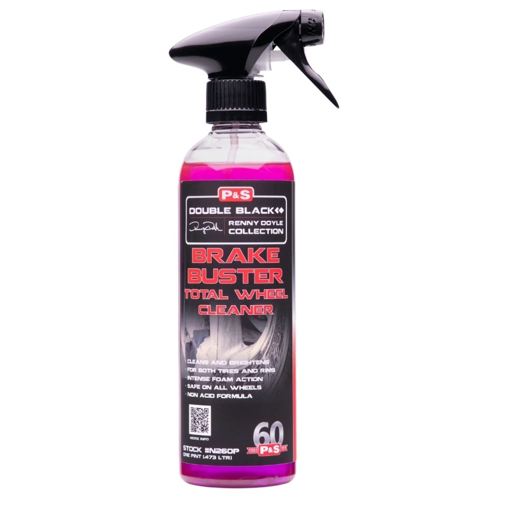 P&S Detailing N260P Brake Buster Total Wheel Cleaner for Car/Auto Detail 1 Pint
