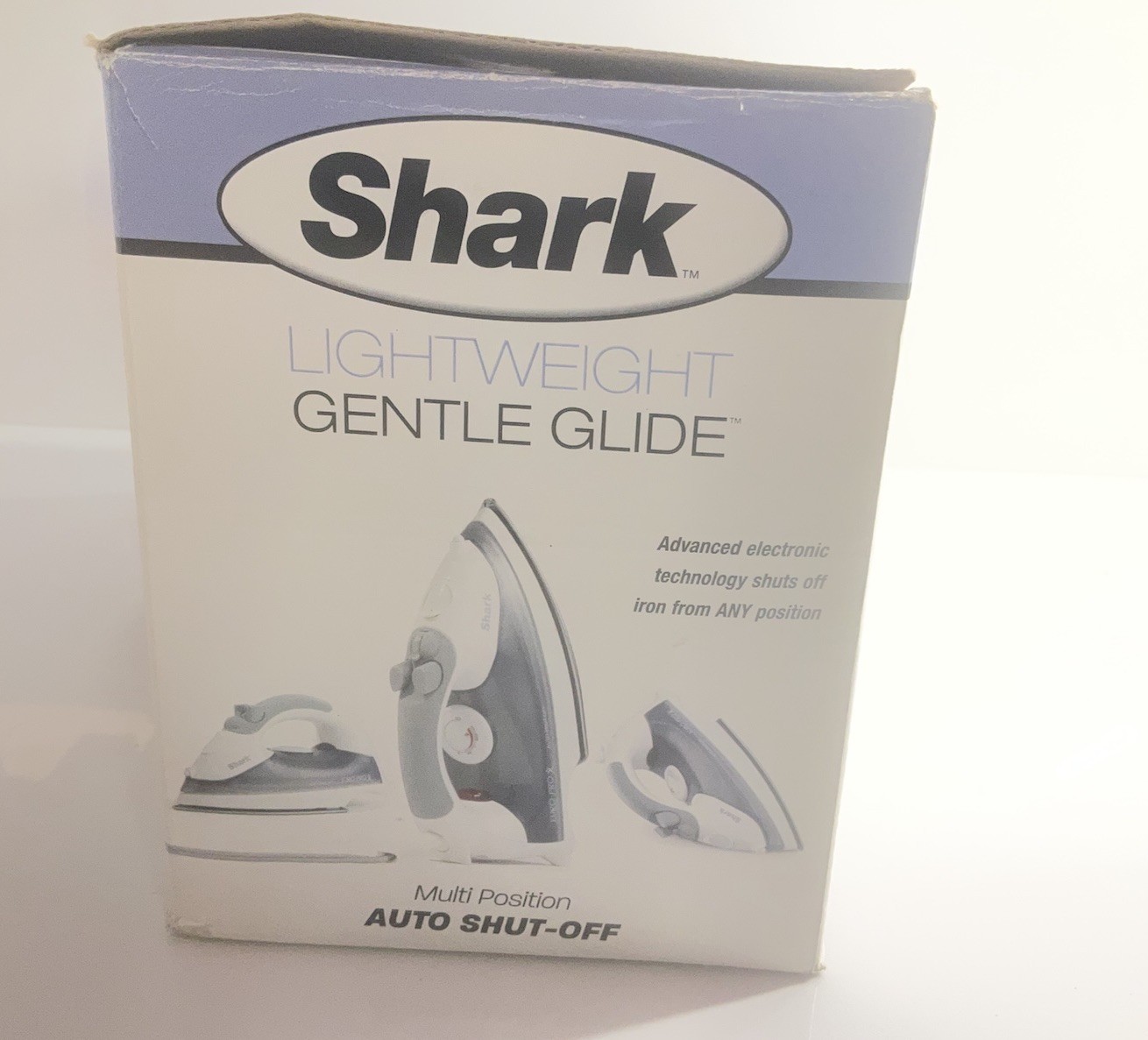 Shark IR420 Lightweight Gentle Glide 1300W Euro-Pro Steam Iron NEW *please read*