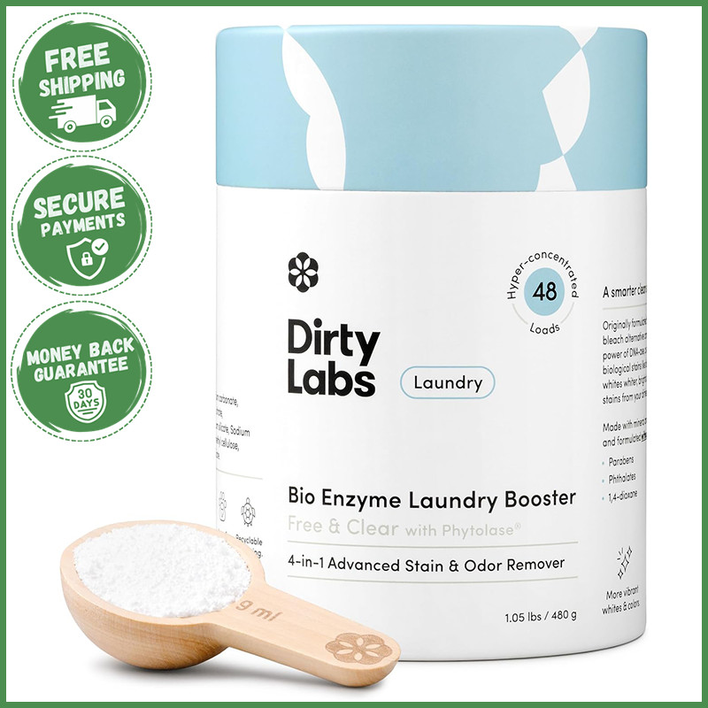 LAUNDRY BOOSTER STAIN ODOR REMOVAL Scent Free Hyper Concentrated 48 Loads 1 lb