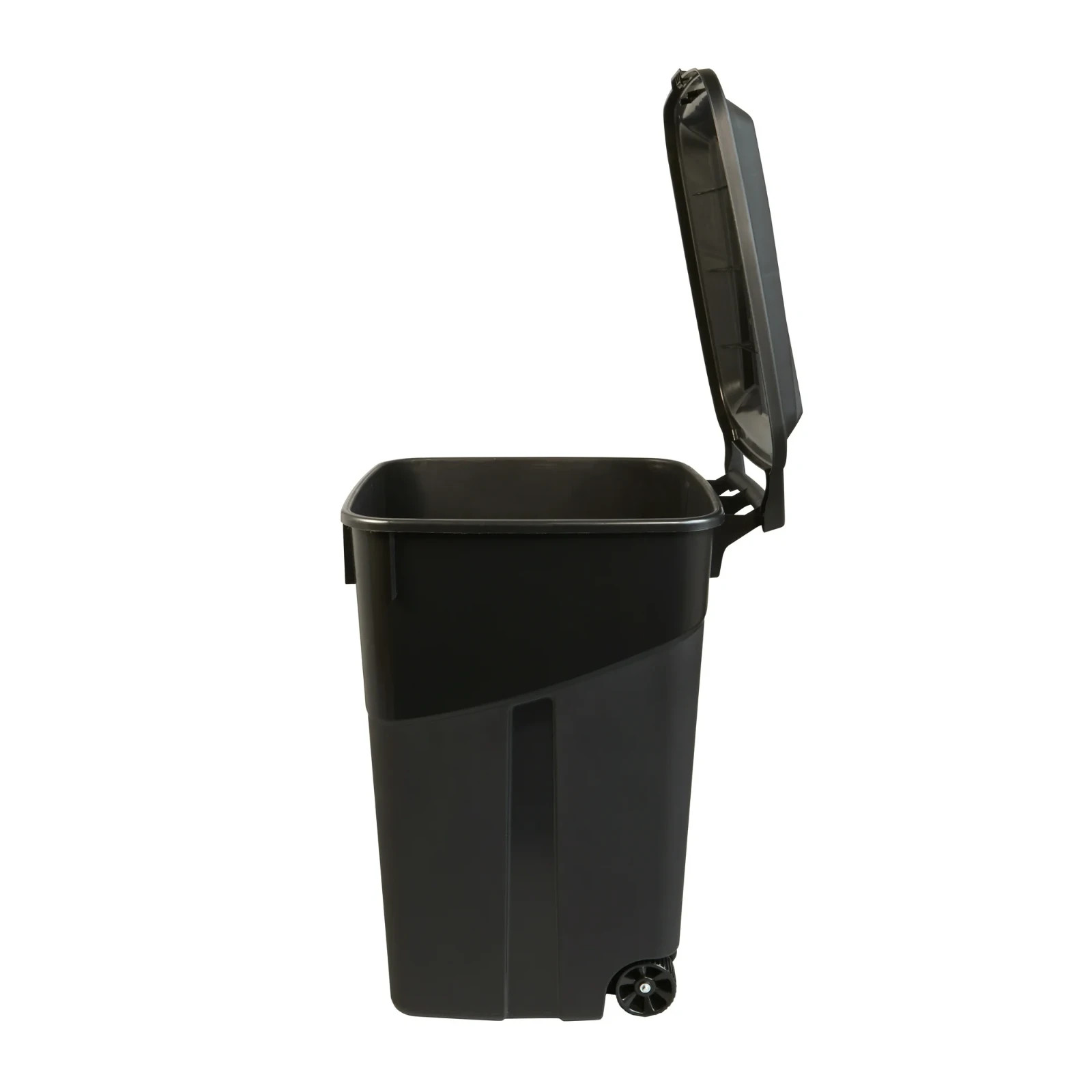 Hyper Tough 45 Gallon Wheeled Outdoor Trash Can, Black