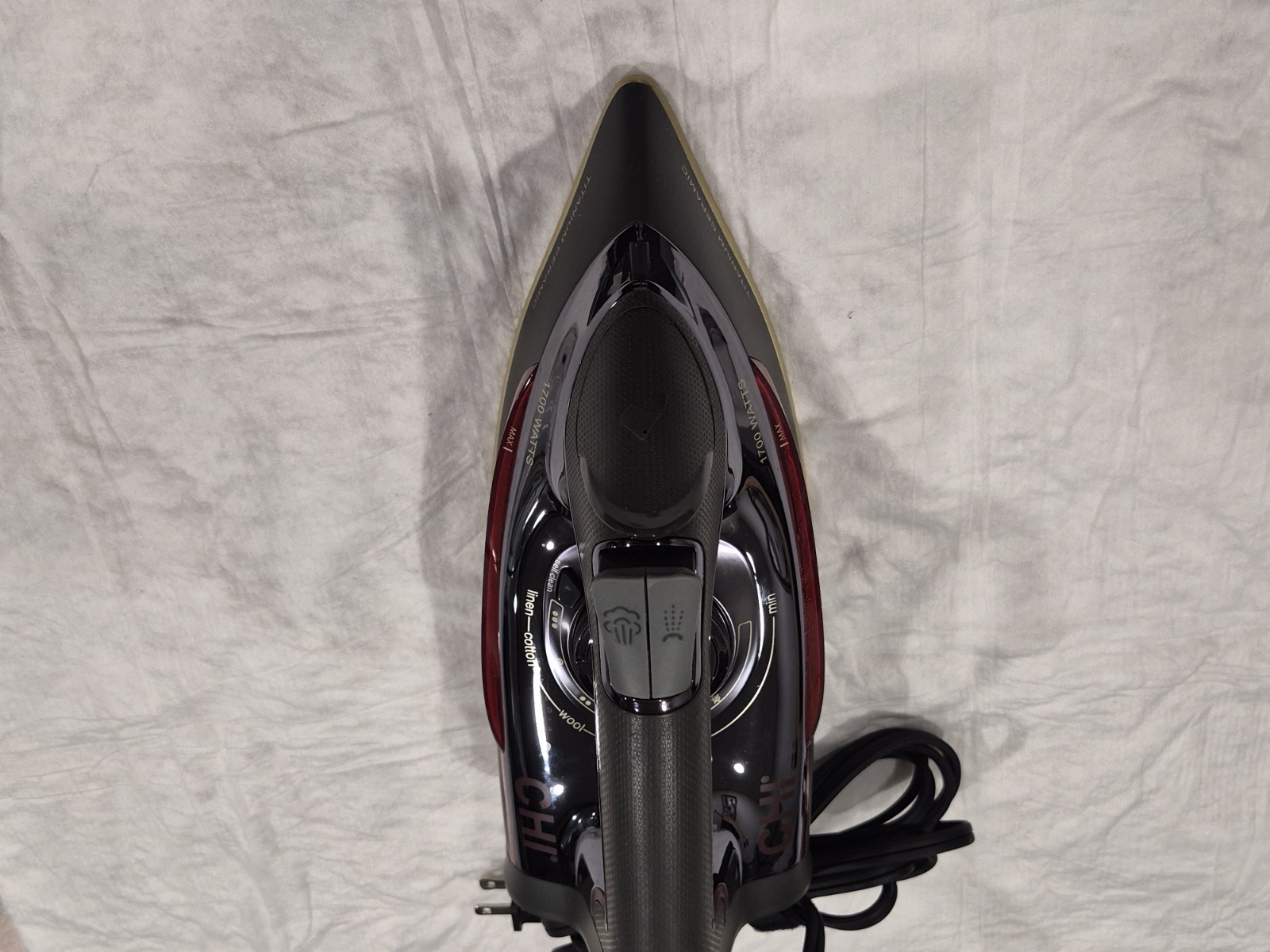 CHI Steam Professional Iron for Clothes with Vertical Steam Burst