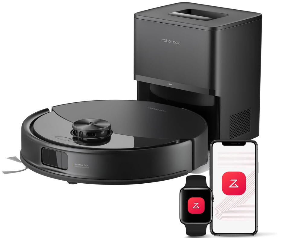 roborock Q10 S5+ Robot Vacuum and Mop 10000Pa Suction 70 Day Self Emptying Sonic