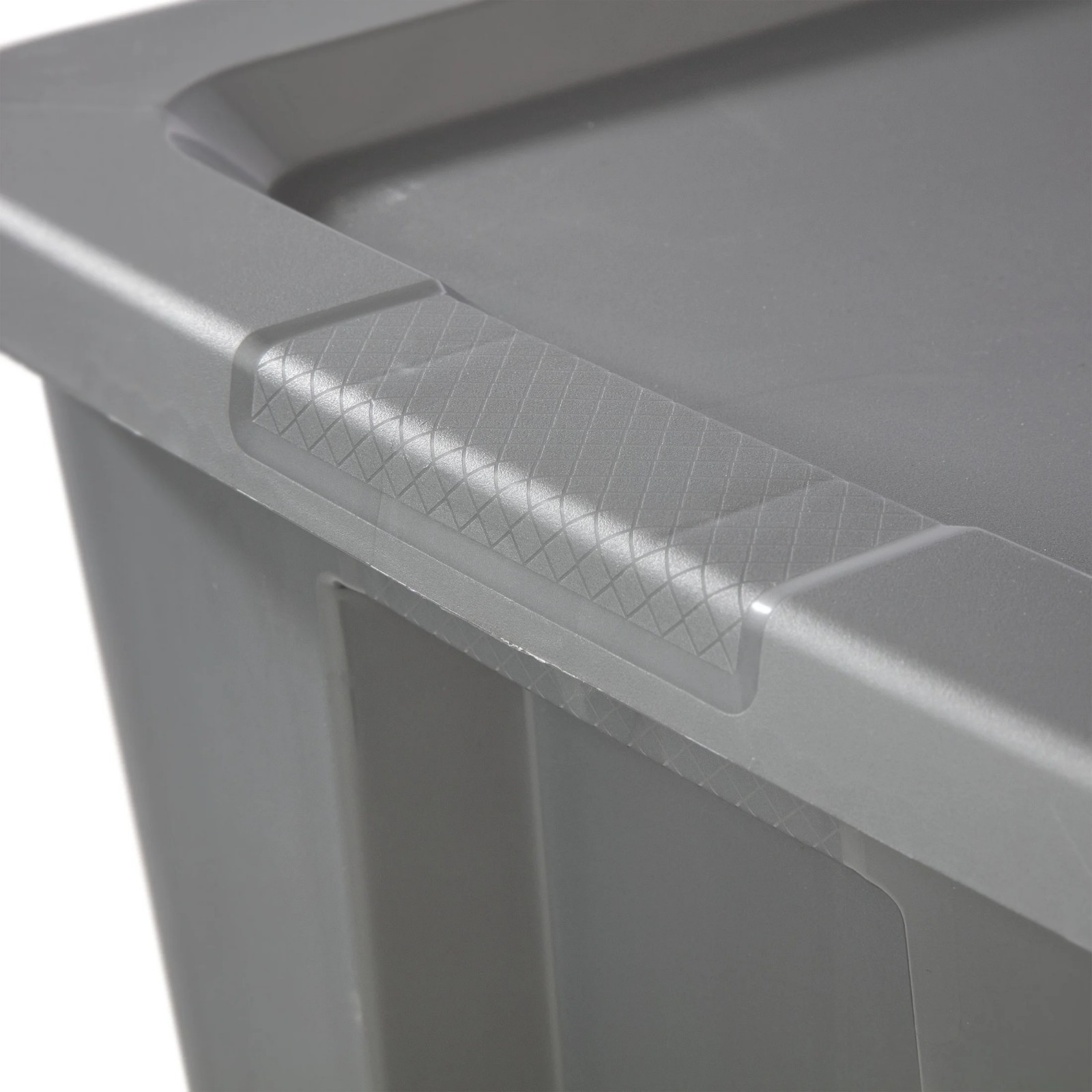 Extra Large Storage Bin, 30 Gallon Plastic Storage Container with Snap-On Lid, G