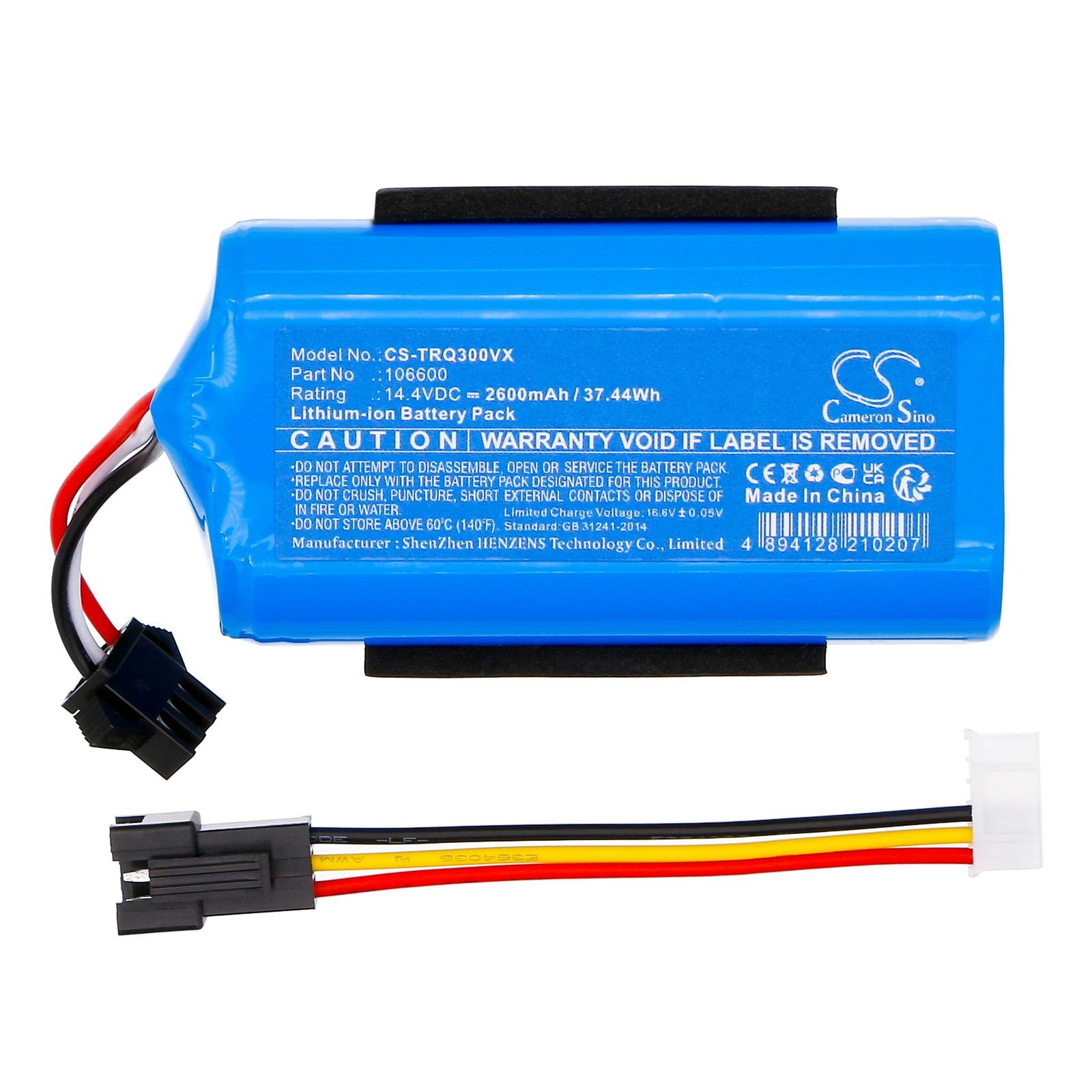 BATTERIE 2600mAh Type 106600 For Tesla Robostar IQ100 IQ300 IQ400 IQ700 IQ700+