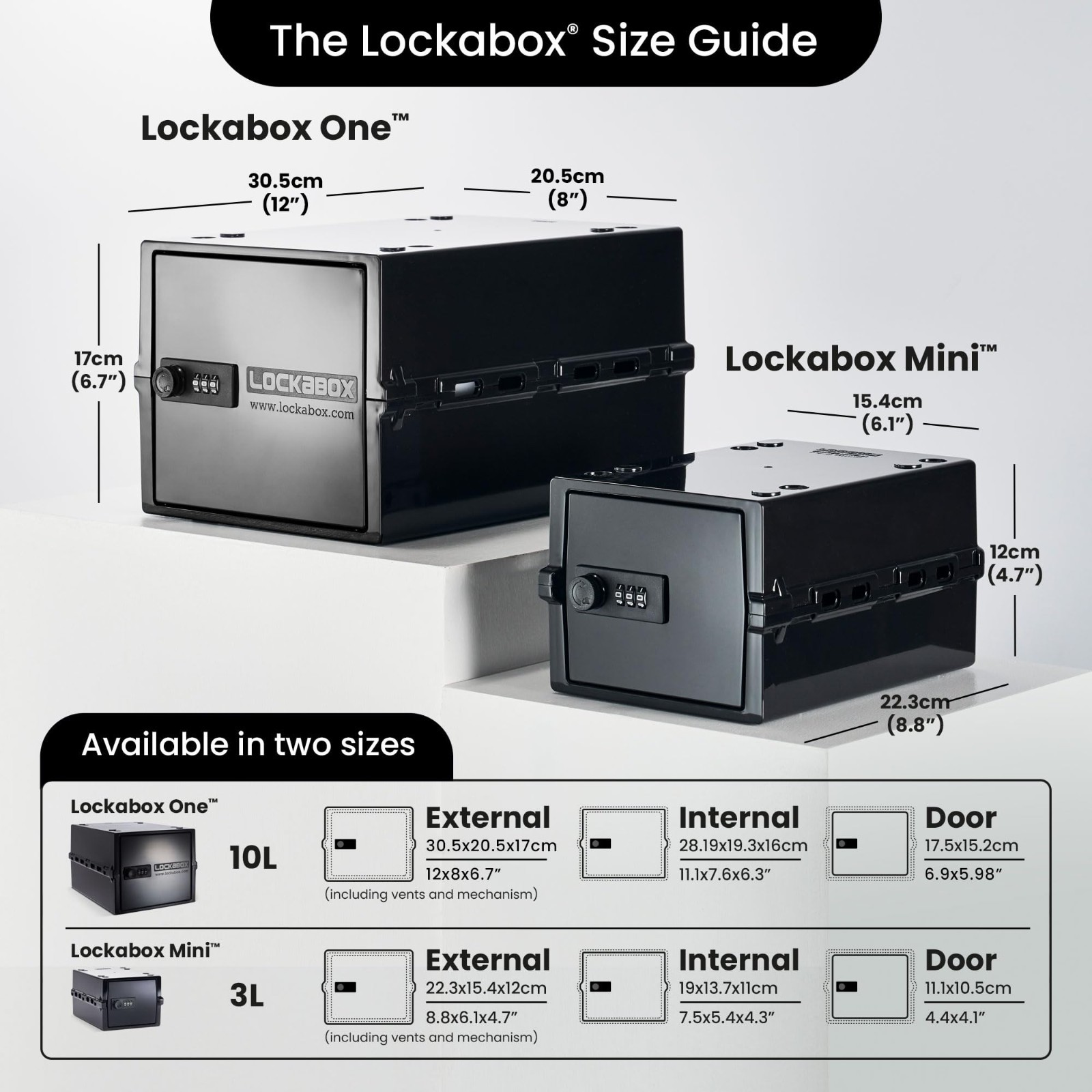 Compact Lockable Storage Box for Food, Medicines & Tech | Hygienic Home Safety 1
