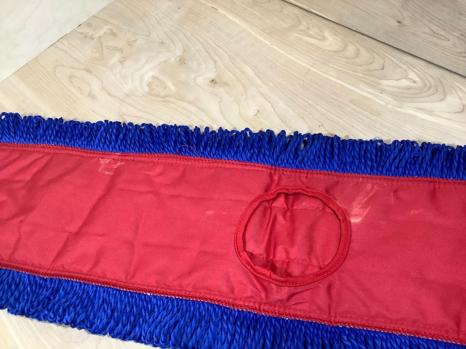 36″ Red Microfiber Dry Pocket Dust Mop with Canvas Back by MyXOHome Brand New