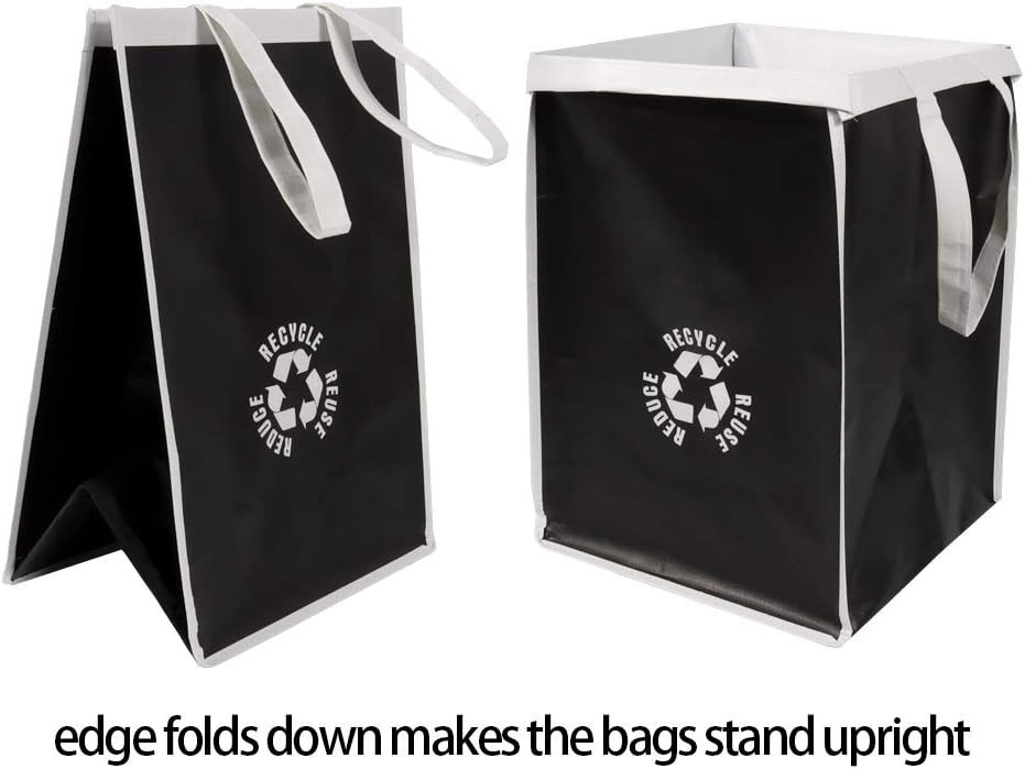 2 Water-Resistant Recycling Bins for Kitchen and Home – Stylish Waste Management